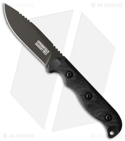 Springfield Armoury 2020 Custom Hunting Fixed Knife Carbon Fiber (3.75" Green)
