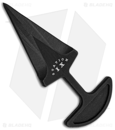 Station IX PUSH Dagger Fixed Blade Knife Black G-10 (3