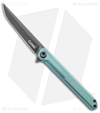 Stedemon Vouking TS06 Frame Lock Knife Green Titanium (3.75
