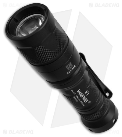 SureFire Vampire Red and IR Output Flashlight Black Aluminum