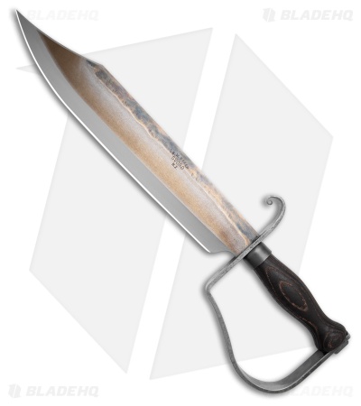 Svord Black Flag Bowie Fixed Blade Knife (14" Flamed)