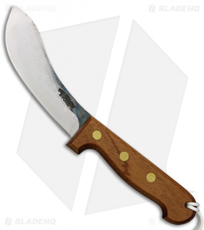 Svord Mini Curved Skinner Fixed Blade Knife Wood (5.75" Satin)