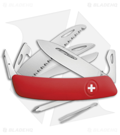 Swiza D10 Swiss Pocket Knife Red (3