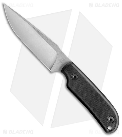 TB Outdoor Commandeur All-Purpose Fixed Blade Knife Black  G-10 (4.25" SW)