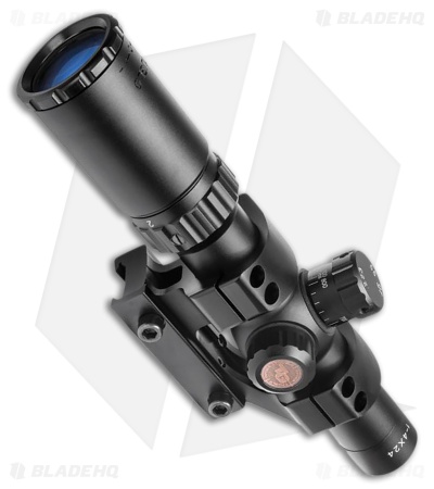 TRUGLO Scp Tac 1-4x24 30mm Mil Riflescope - Matte Black