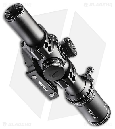 TRUGLO OMNIA 1-6x24mm IR Riflescope with APTR Reticle - Matte Black