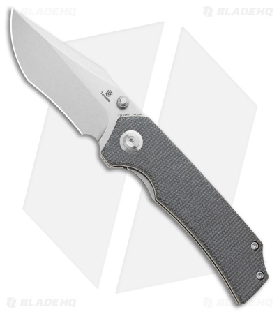 Tenable Knives Fermi Liner Lock Knife Black Micarta (3.1" SW)