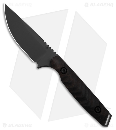 Toor Knives Field 3.0 Fixed Blade Knife Battleship Gray Ebony/Copper (3.75