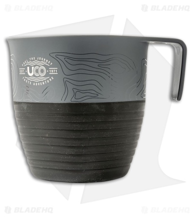 UCO Collapsible Camp Cup Classic Black and Gray