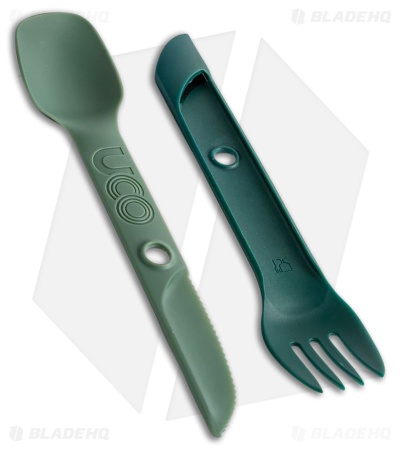 UCO Switch Spork Utensil Set - Camp Green