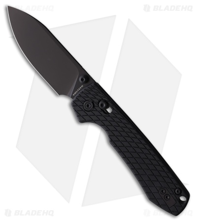 Vosteed Raccoon Crossbar Lock Knife Black Aluminum (3.25