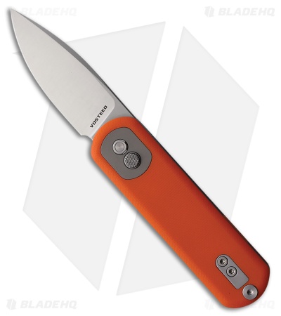 Vosteed Corgi Pup Trek Lock Knife Orange G-10 (2.37" Satin) VOSA0719