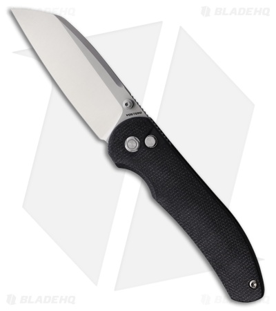 Vosteed Thornton Treklock Black Knife Black Micarta (3.2" Satin) VOSA1703