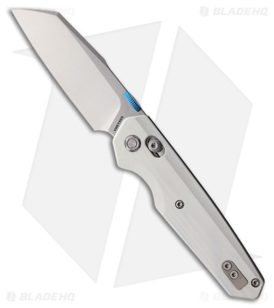Vosteed Talarurus Crossbar Lock Knife White G-10 (3" Satin)