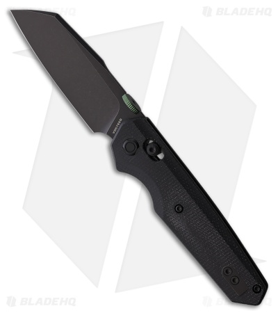 Vosteed Talarurus Crossbar Lock Knife Black Micarta (3" Black) A2703