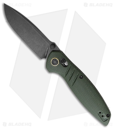 Vosteed Corsair Crossbar Lock Knife Green Micarta (3.25