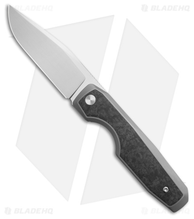 Vero Engineering Isotope Mini Integral Frame Lock Knife Ti/CF (3.5" Satin)
