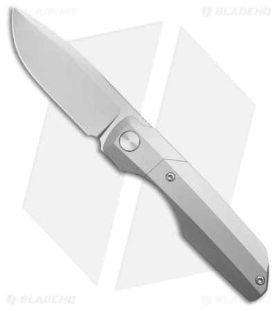 Vero Engineering Synapse Frame Lock Knife Titanium (3.2" Satin)