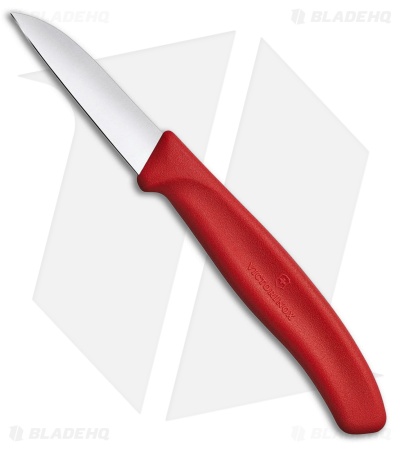 Victorinox Swiss Classic Paring Knife Red Polypropylene (2.4" Satin)