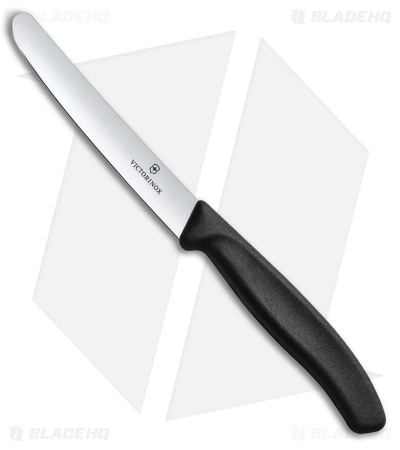 Victorinox Swiss Classic Table Knife Black Polypropylene (4.3" Satin)