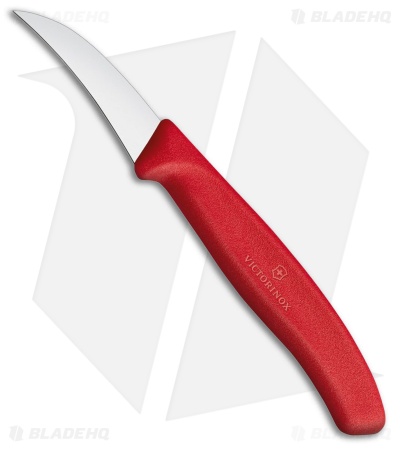 Victorinox Swiss Classic Shaping Knife Red Polypropylene (2.4" Satin)