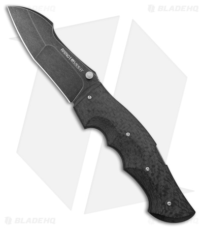 Viper Knives Rhino 1 Lockback Knife Carbon Fiber (4.25" Black)