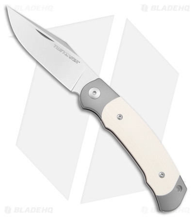 Viper Twin Slip Joint Knife Ivory G-10 (3" Satin)