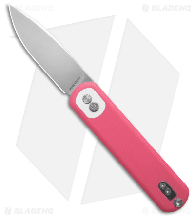 Vosteed Corgi Treklock Knife Pink G-10 (3" Satin) CG3S06