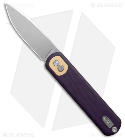 Vosteed Corgi Treklock Knife Purple G-10 (3" Satin) CG3S07