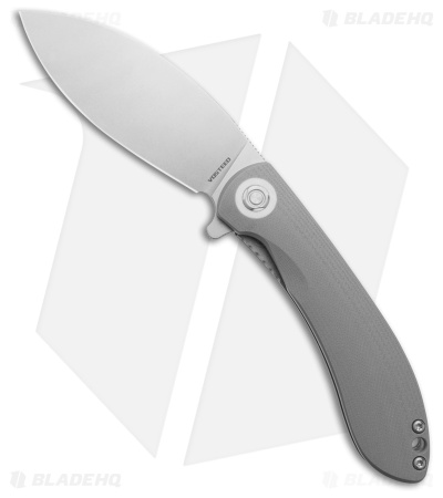 Vosteed Nightshade Liner Lock Flipper Knife Gray G-10 (3.3" Stonewash)