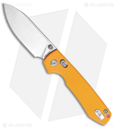 Vosteed Raccoon Crossbar Lock Knife Yellow G-10 (3.25