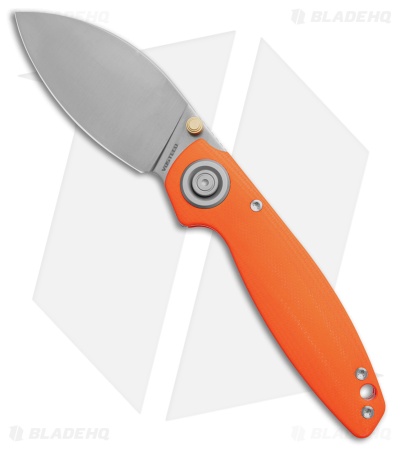 Vosteed Shilin Cutter Vanchor Lock Knife Orange Norplex UltreX G-10 (2.9" Satin)