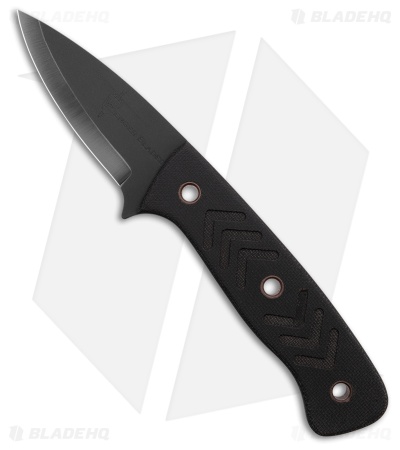 Wenger Blades Companion Fixed Blade Knife Black Micarta (2.75" Black)
