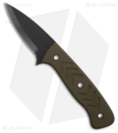 Wenger Blades Companion Fixed Blade Knife OD Green G-10 (2.75" Black)