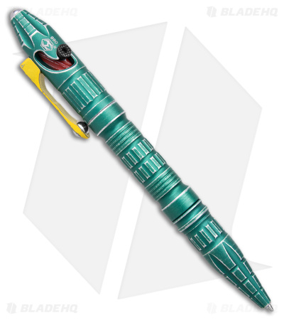 Heretic Knives Bounty Hunter Thoth Tactical Pen-Battle Green
