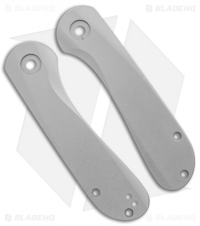 Flytanium Custom Contoured Titanium Scales for CIVIVI Elementum Knives