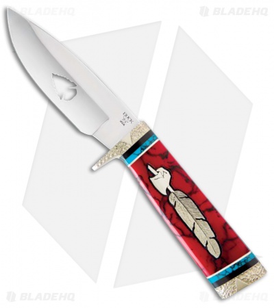 Buck Eagle Feather Vanguard Fixed Blade Knife (4.125" Polish) 0192YISLE1
