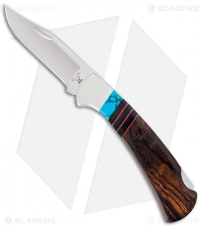 Buck Ranger Lockback Blade Knife Ironwood (3" Polish)  0112IWSLE-B