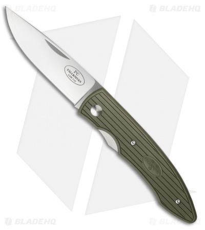 Fallkniven PCmg Folding Knife Green Grilon (4" Satin)