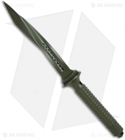 Microtech Jagdkommando Knife Green Fixed Blade (7.13