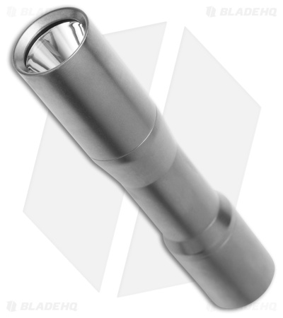 CWF Custom Mini Arc Flashlight  Tumbled Titanium (520 Lumens)