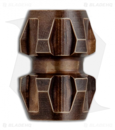 Ti2 Design Rogue Copper Lanyard Bead - Sulpher Wash