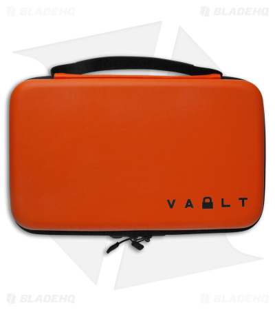 Vault Case Co. Secure Locking Knife Case - Matte Orange