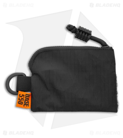 Base 550 Paracord Studio EDC Pouch Black Cordura-XPac
