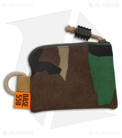 Base 550 Paracord Studio EDC Pouch-M81 Camo Woodland No Pocket