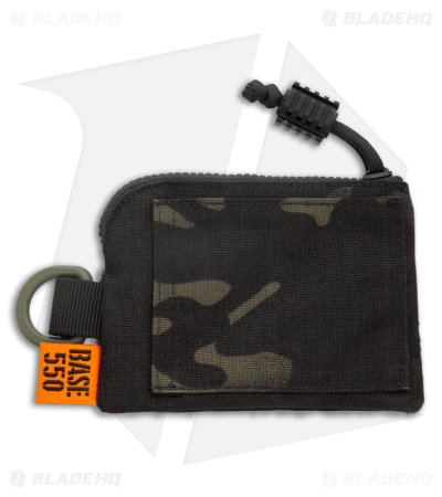 Base 550 Paracord Studio EDC Pouch-M81 Camo Woodland w/ Pocket