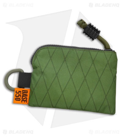 Base 550 Paracord Studio EDC Pouch  OD Green - X-Pac VX07