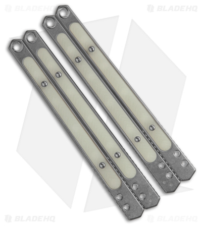 Flytanium Blade HQ Exclusive Titanium Scales Glow Inlay Kershaw Lucha Balisong