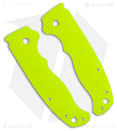 Flytanium Custom Wavelength Dayglow G-10 Scales for Demko AD 20.5 Knife