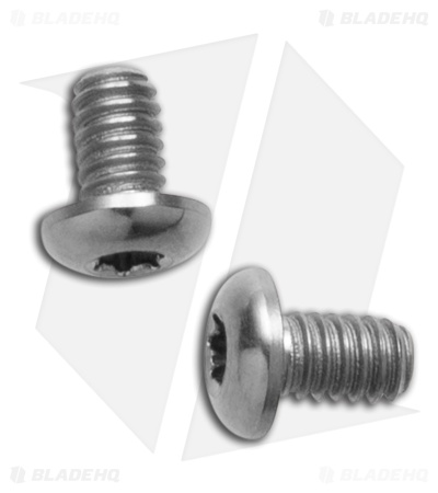 Flytanium Modulator Inlay Screws for the Benchmade Bugout - Satin Titanium
